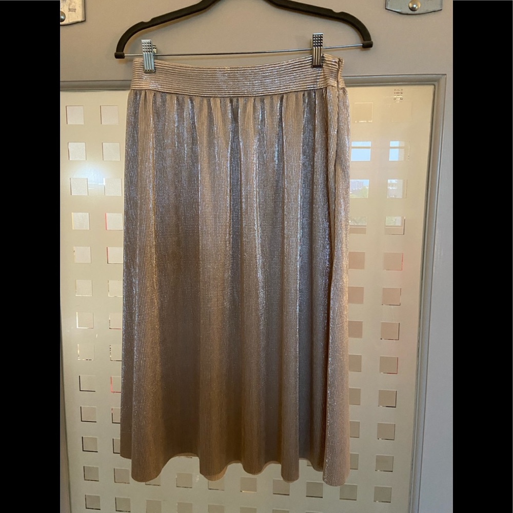 Silver/gold whowhatwear skirt from Target